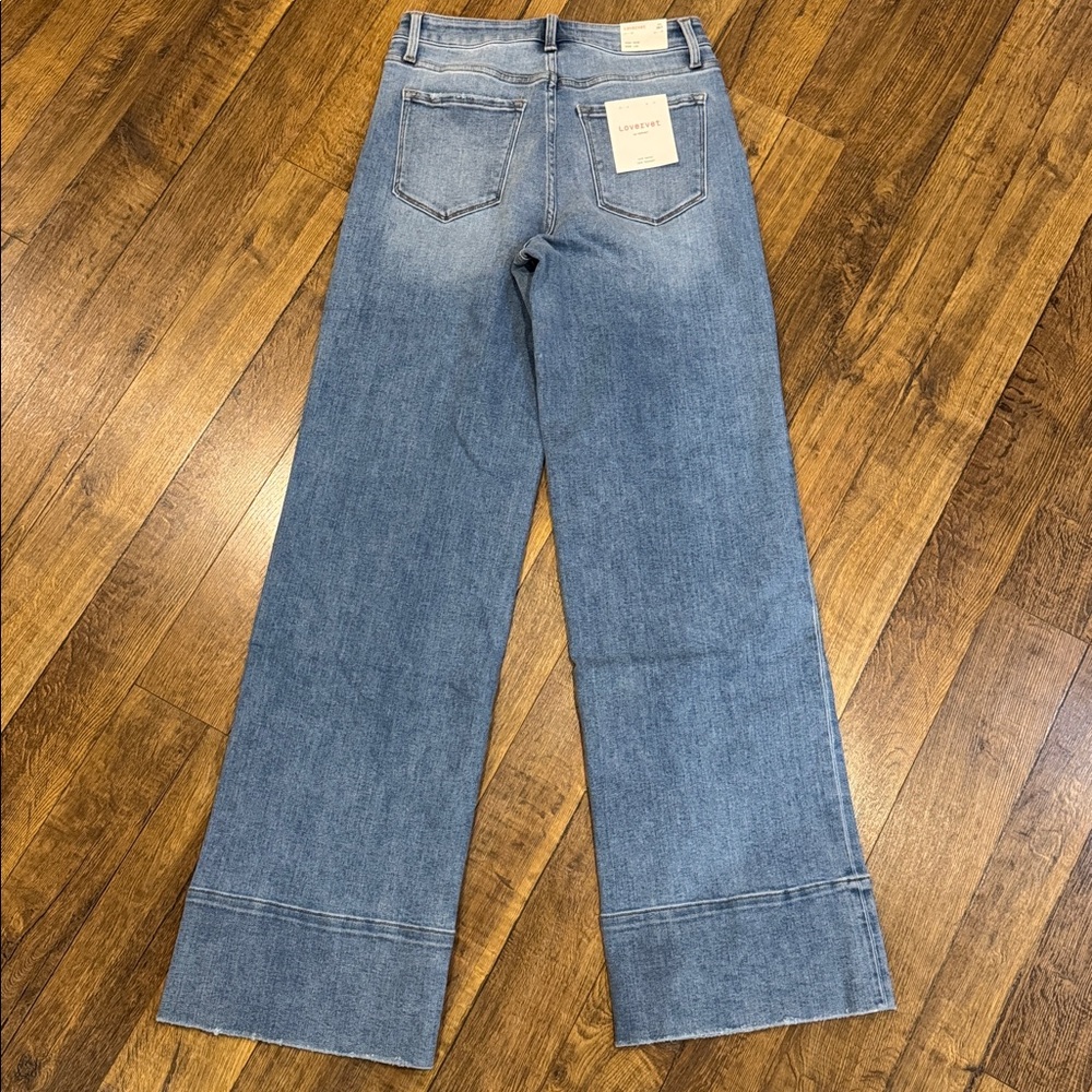 Lovevet Women’s Straight Leg Jeans - Light Blue - Picture 3 of 6